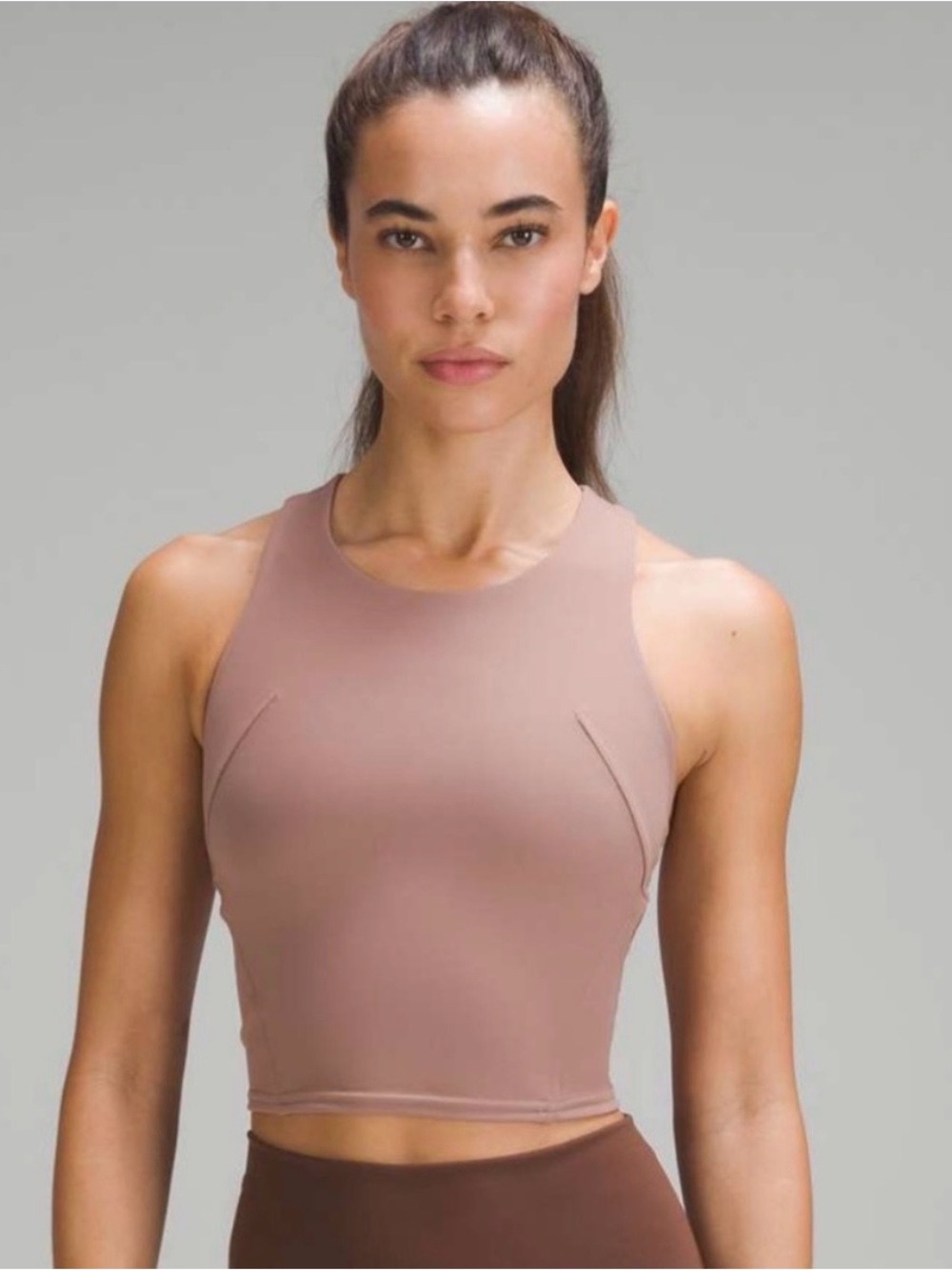 lululemon Wunder Train Racerback Tank Top in Twilight Rose Sz 2